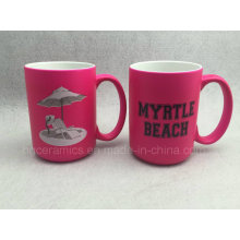 Taza rosa, taza promocional. Taza rosa 15oz